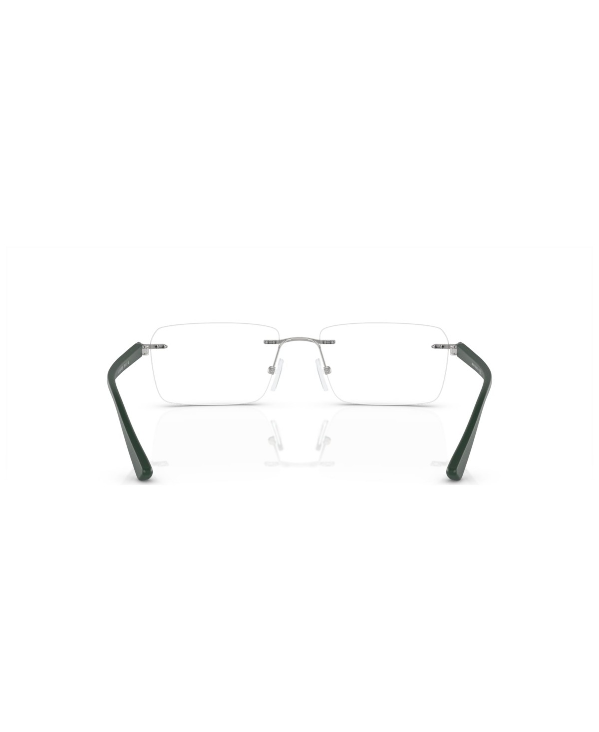 Мужские A|X Armani Exchange Armani Exchange Man Rectangle Metal AX1064 Eyeglasses — фото 4