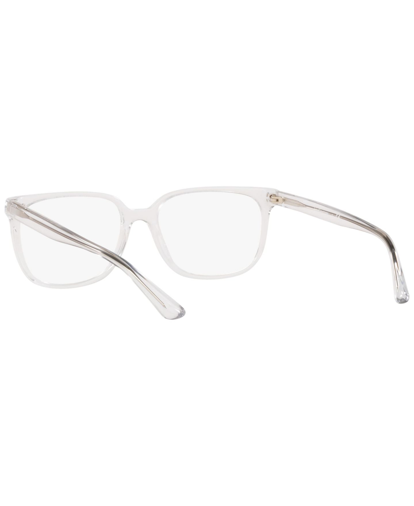 Мужские очки LensCrafters Man Rectangle Plastic EC2009 Eyeglasses, цвет: Прозрачный — фото 14