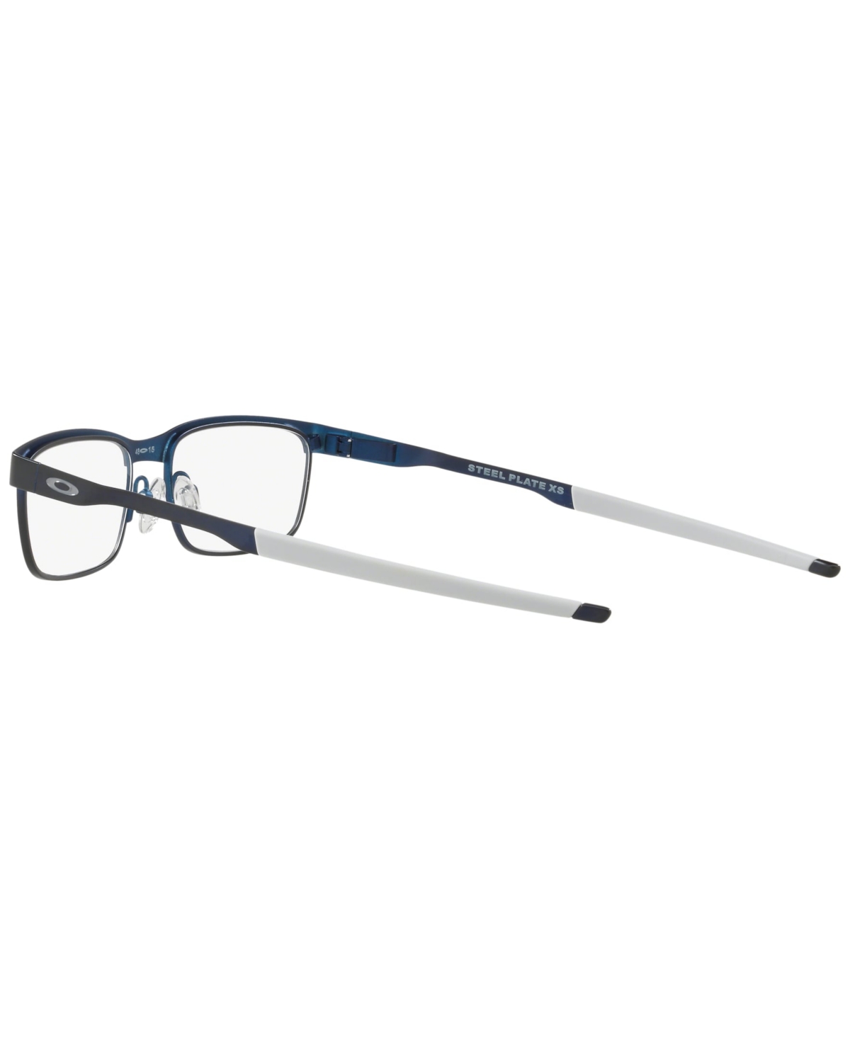 Oakley Jr Child Steel Plate Xs Youth Fit Eyeglasses, Oy3002 In Matte Midnight