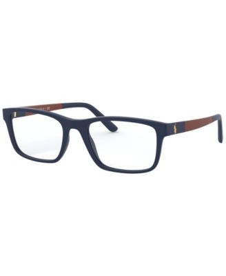 Polo Ralph Lauren Men's Eyeglasses, PH2212 - Matte Navy Blue