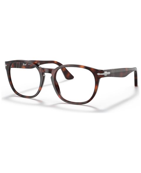 Мужские очки Persol Man Round Plastic PO3283V Eyeglasses, цвет: Гавана