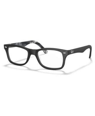 Unisex Square Plastic RB5228 Optics Eyeglasses