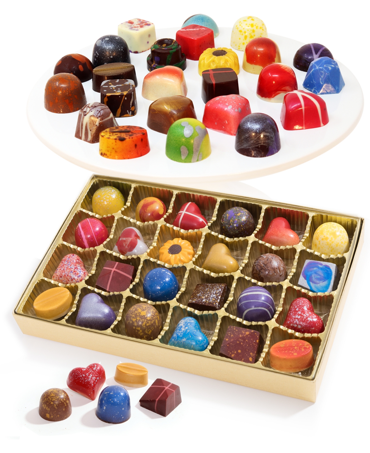 Chocolate Covered Company Artisan Belgian Chocolates In No Color