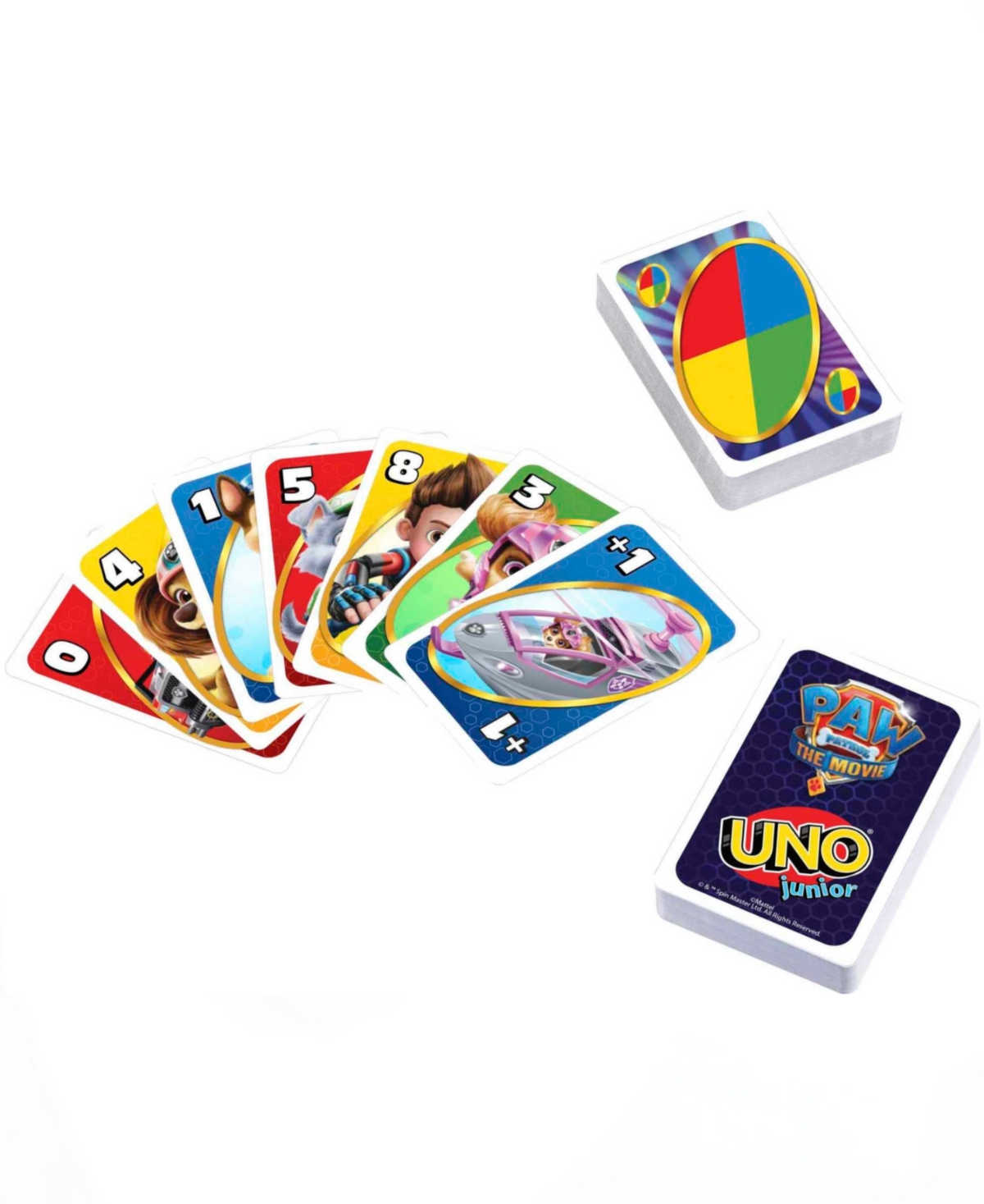 Shop Mattel - Paw Patrol Junior Uno Card Family Game Night In Multi