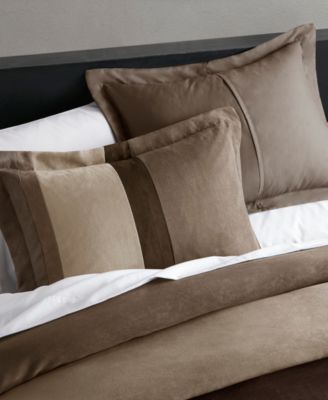 Boulder Stripe Micro Suede 3-Pc. Comforter Set, King/California King