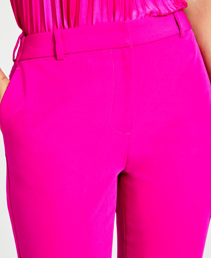 DKNY Women's Essex Cropped Low Rise Pants - Macy's
