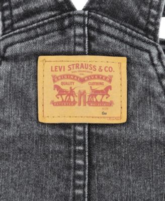 Baby Boys and Girls Denim Overalls