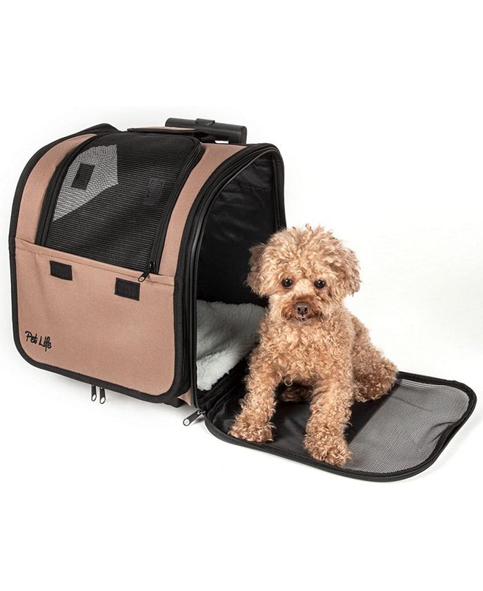 Pet Life Wheeled Travel Pet Carrier Macy's