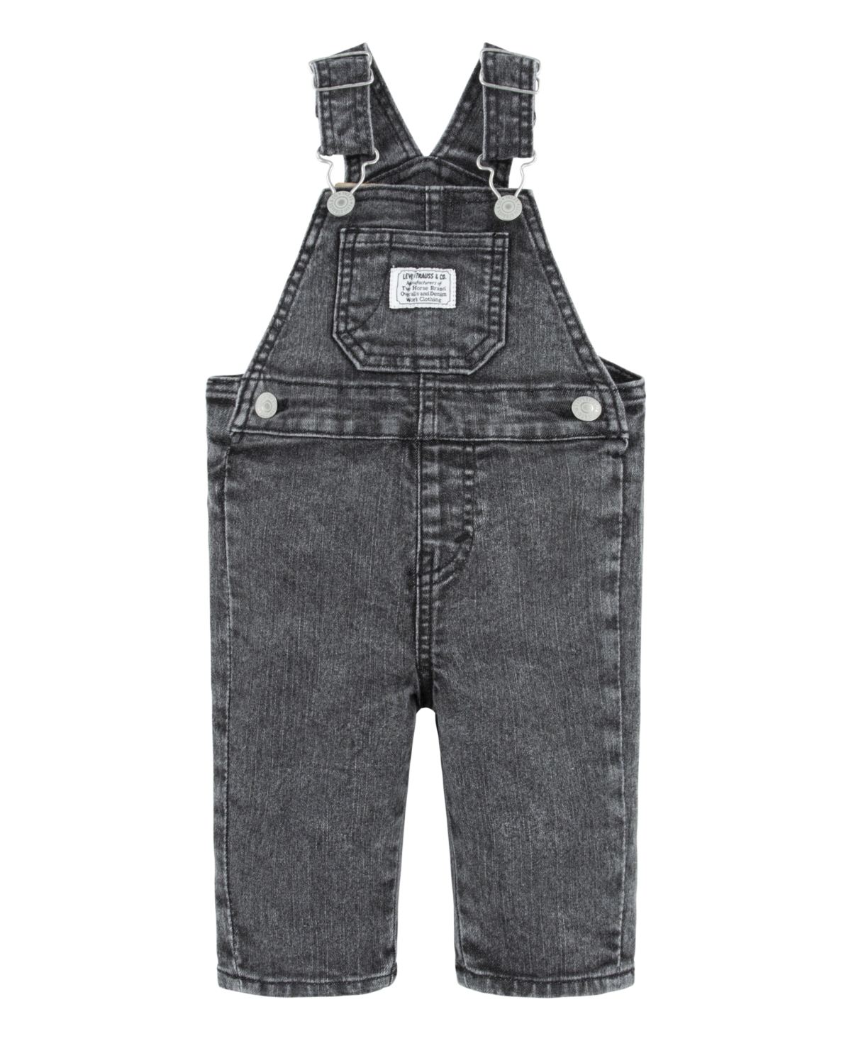 Shop Levi's Baby Boys And Girls Denim Overalls In Finish Line