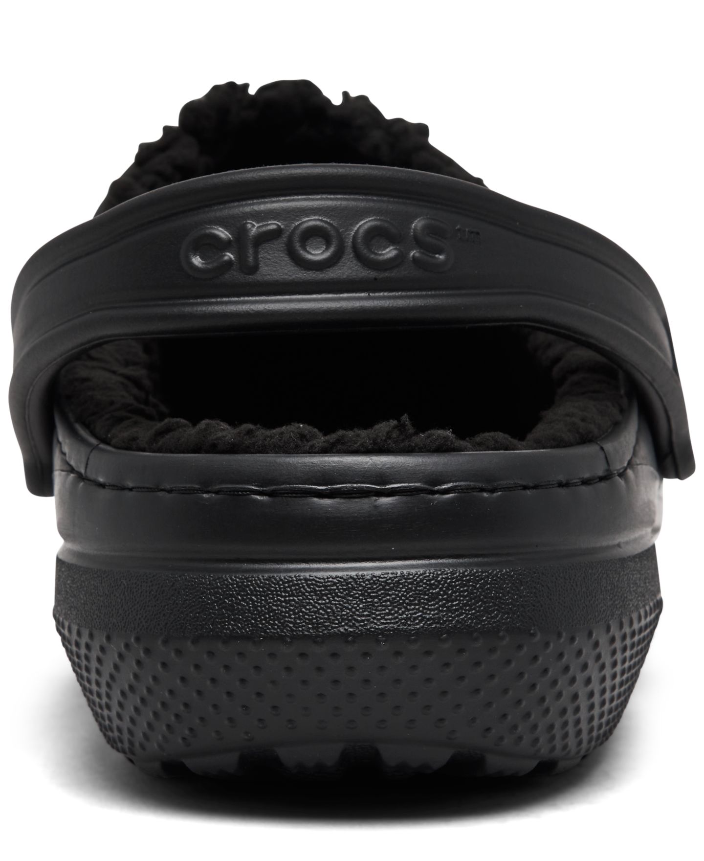 Сабо Crocs Classic Lined, цвет: Чёрный — фото 3