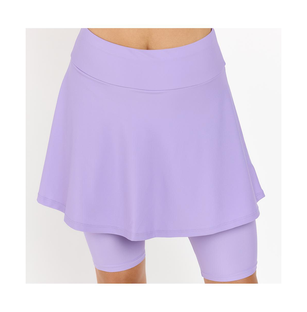 Calypsa Women's Midi Swim Skort