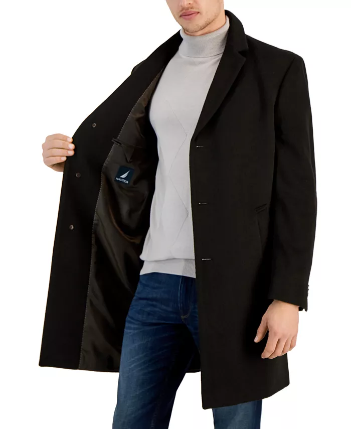 Men's Classic-Fit Camber Wool Overcoat - thumbnail 10