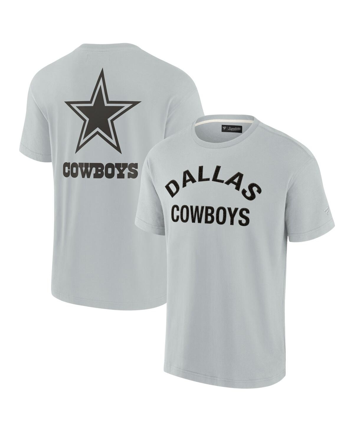 Unisex Olive Dallas Cowboys Elements Super Soft Short Sleeve T-Shirt - Gray
