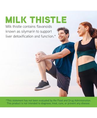 DaVinci Labs Milk Thistle - Dietary Supplement to Support Liver Detoxification and Function, Kidney Health and Healthy Digestion - With Milk Thistle and More - Gluten-Free