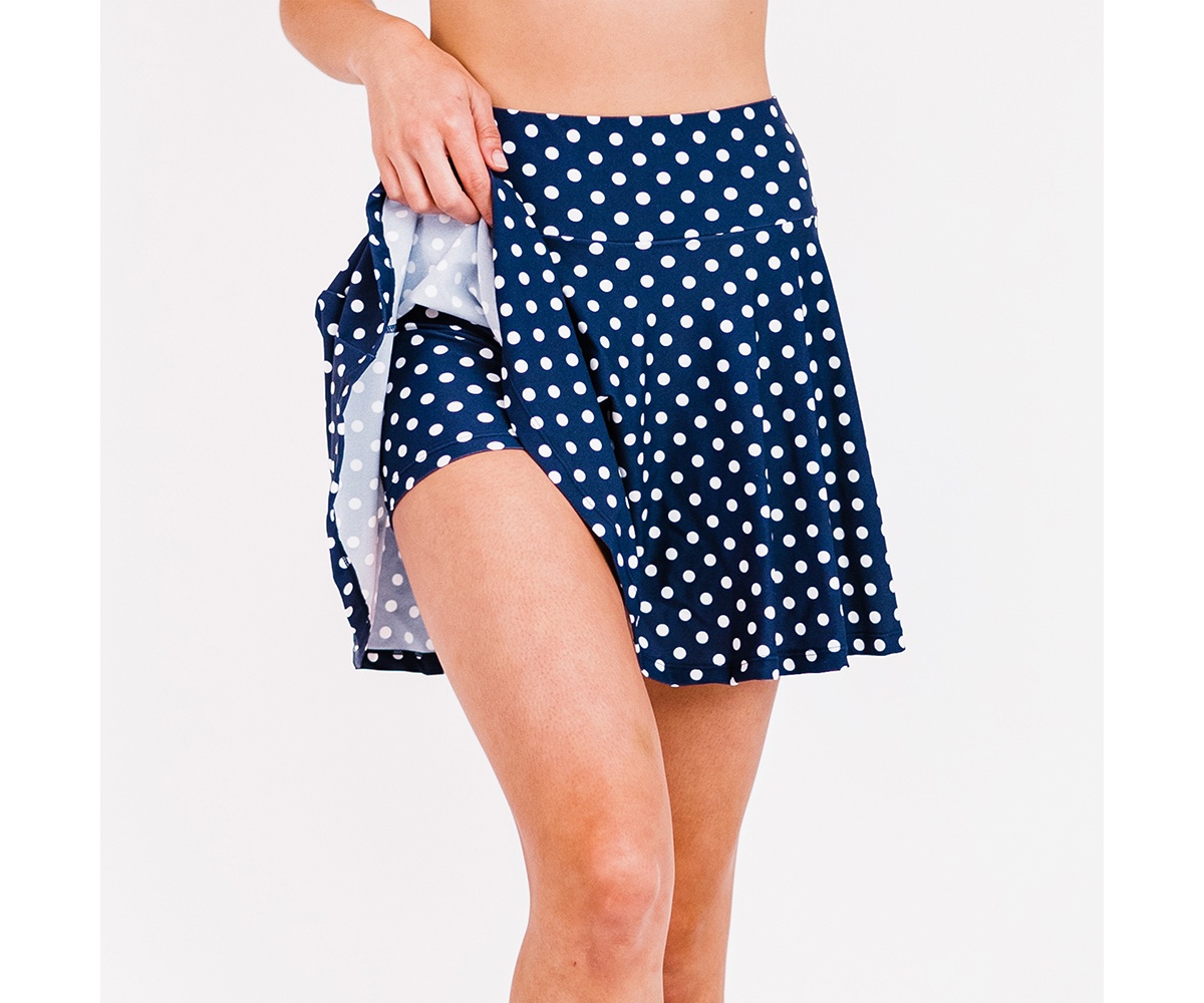 Calypsa Women's Flowy Swim Skort