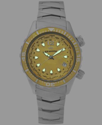Women's Marina Diver's Multifunctional Titanium Bracelet Watch 40mm