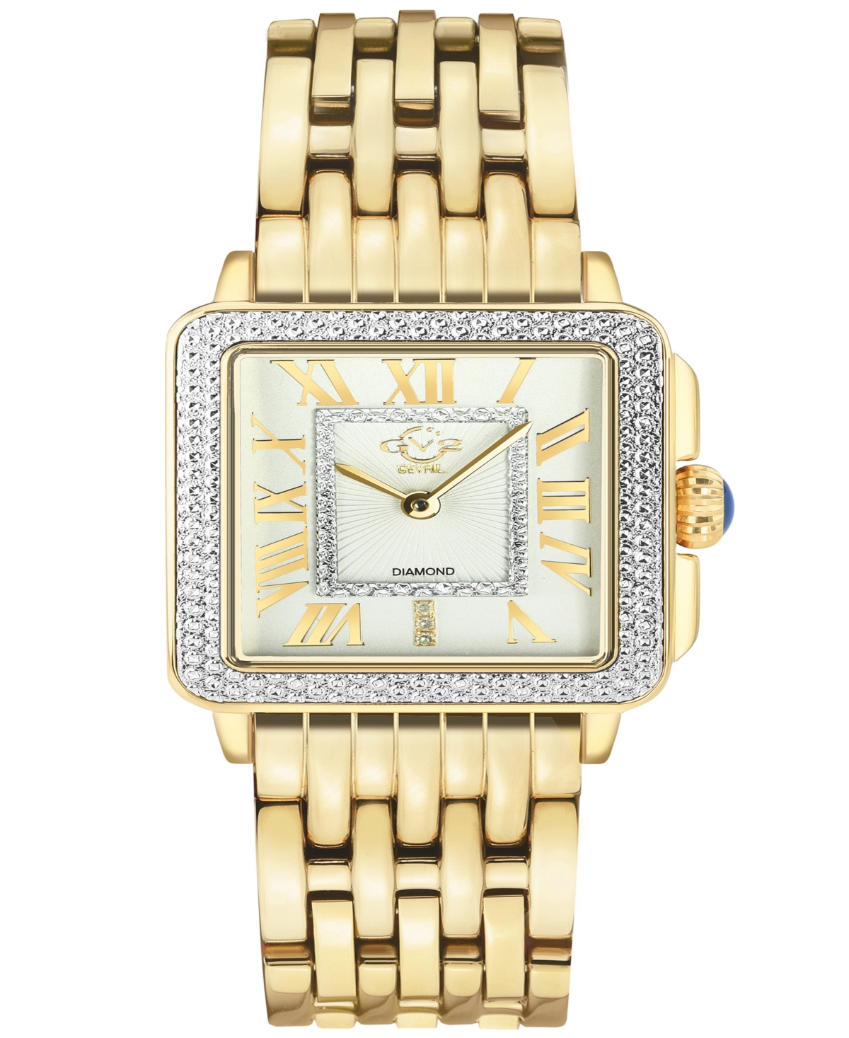 Gv2 By Gevril Women's Padova Gold-tone Stainless Steel Watch 30mm
