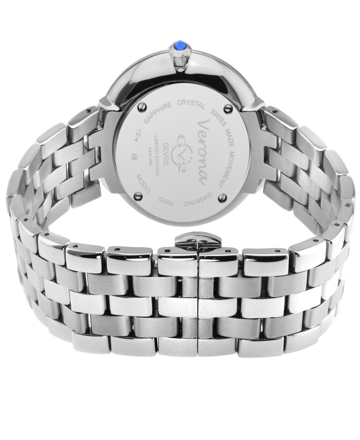 Shop Gv2 By Gevril Women's Verona Silver-tone Stainless Steel Watch 37mm