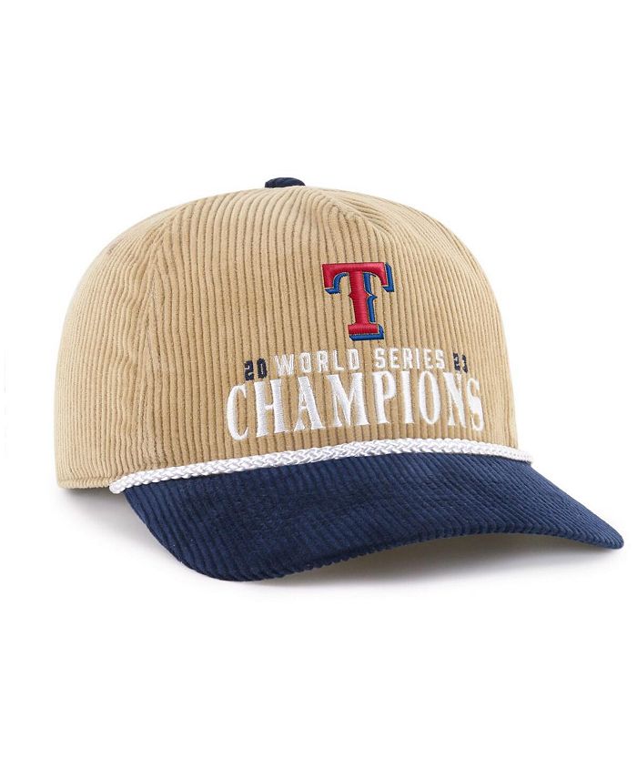 '47 Brand Men's Khaki Texas Rangers 2023 World Series Champions Cord ...