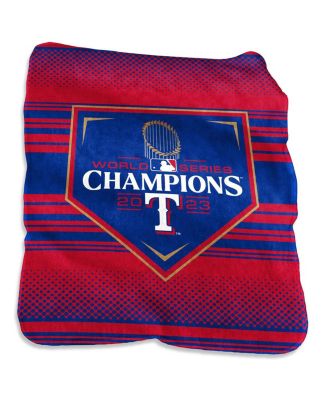 Texas Rangers 2023 World Series Champions 50'' x 60'' Plush Raschel ...