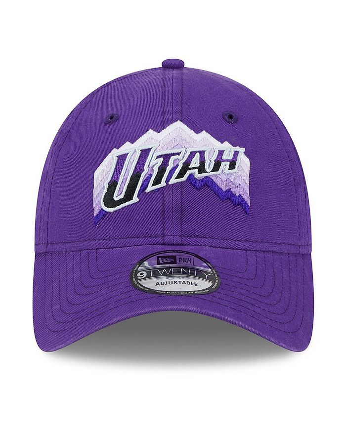 New Era Men's Purple Utah Jazz 2023/24 City Edition 9TWENTY Adjustable