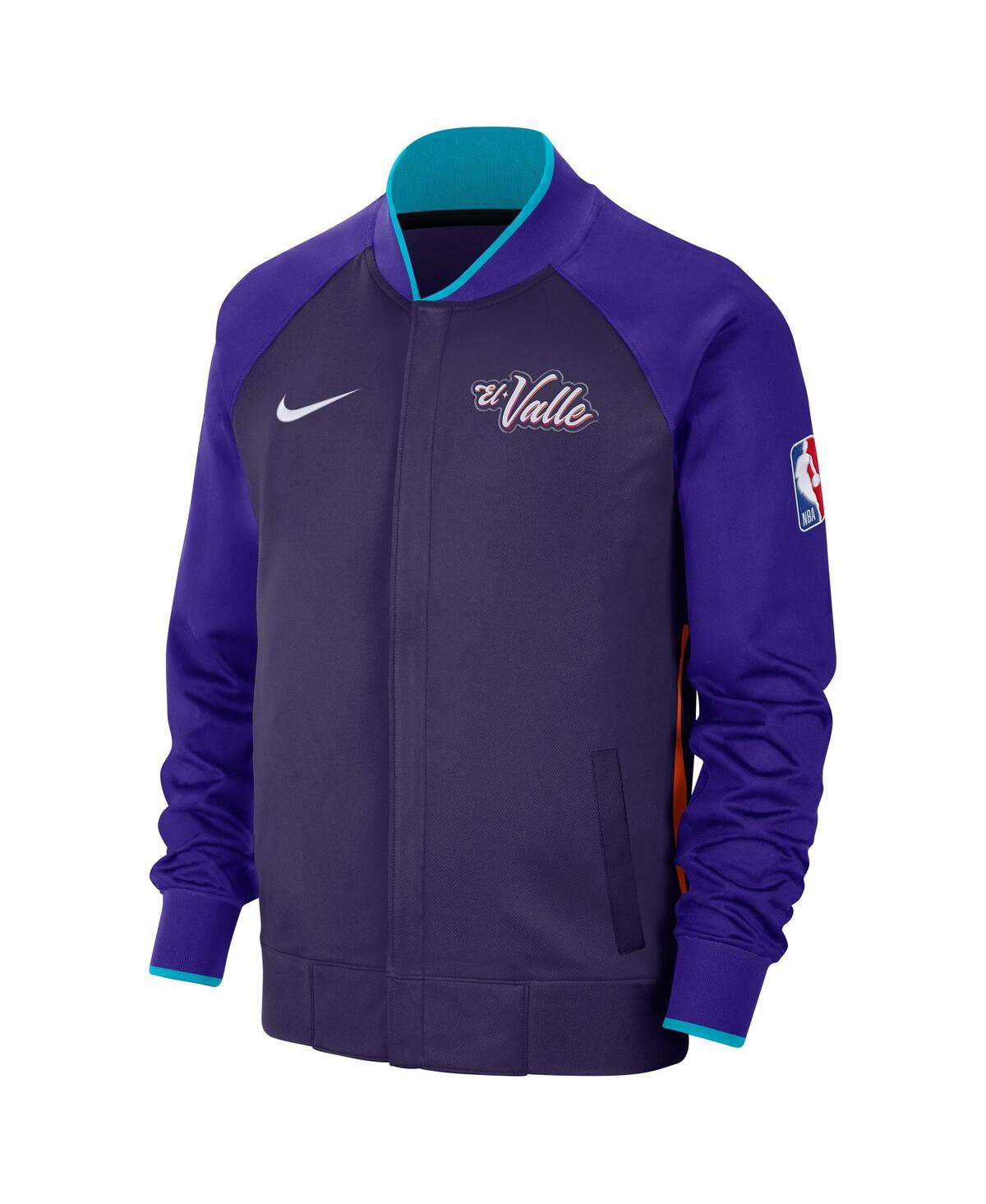 Shop Nike Men's  Purple Phoenix Suns 2023/24 City Edition Authentic Showtime Performance Raglan Full-zip J