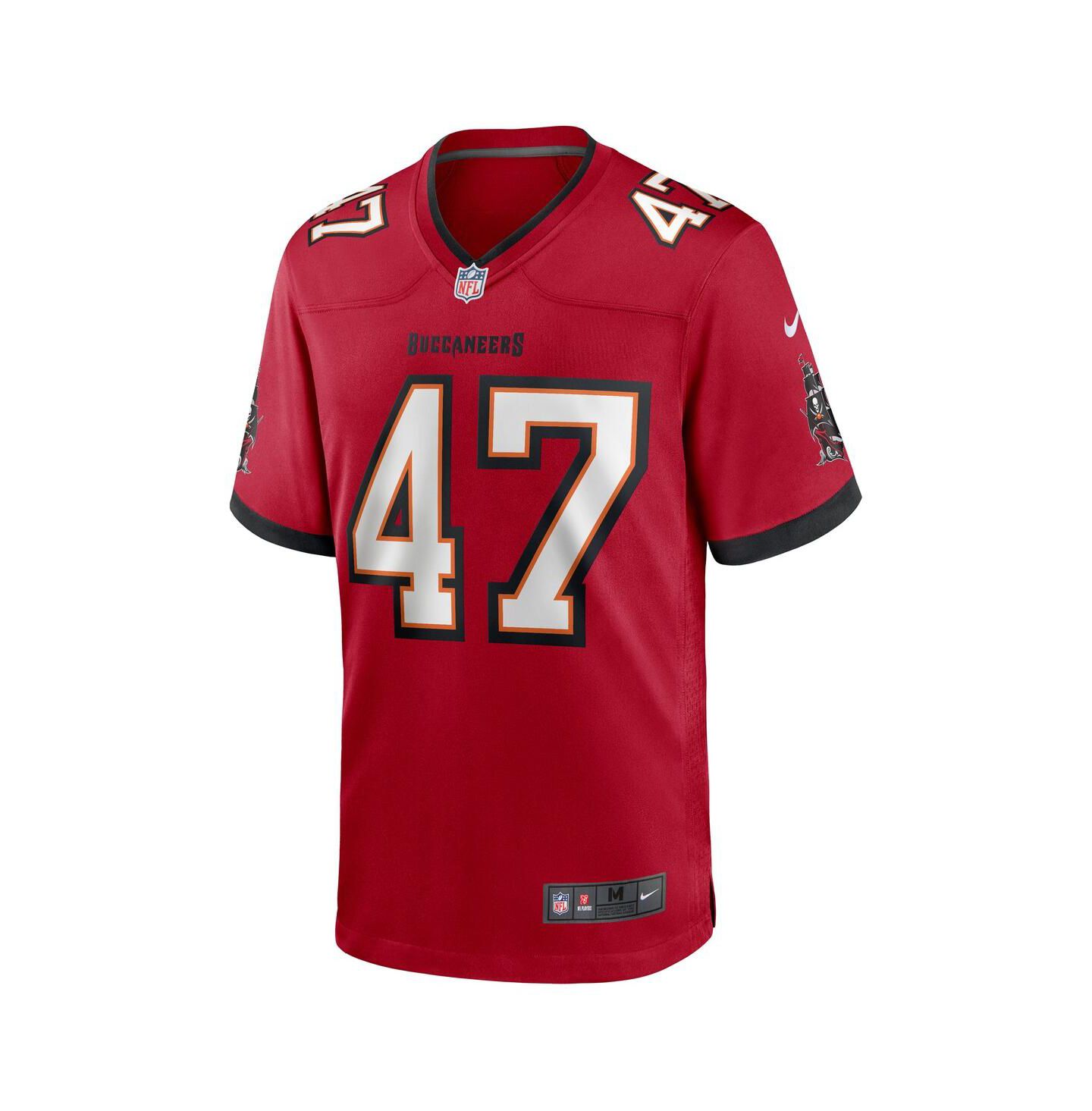 Мужской топ Nike John Lynch Red Tampa Bay Buccaneers Retired Player Game Jersey — фото 3