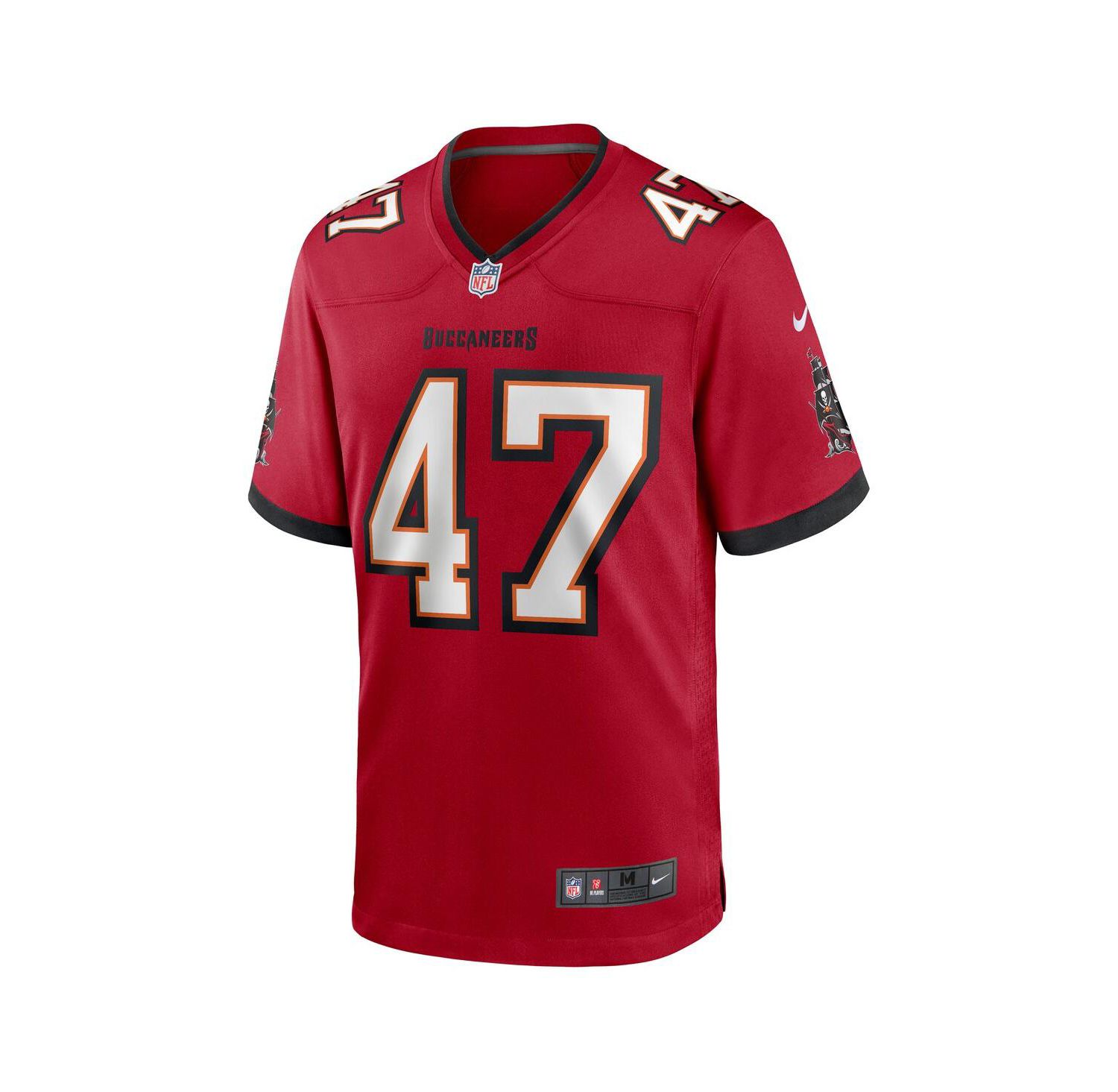 Men's John Lynch Red Tampa Bay Buccaneers Retired Player Game Jersey