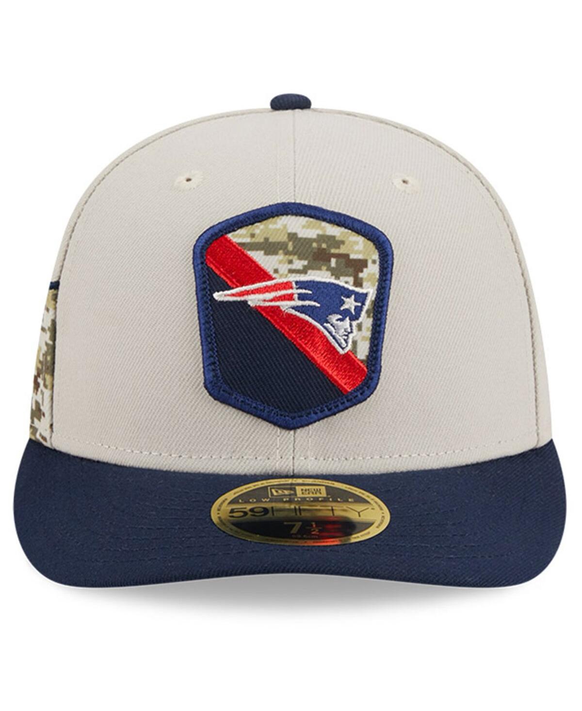 Men's New Era Navy New England Patriots 2023 Salute To Service Low Profile 59FIFTY Fitted Hat - Navy