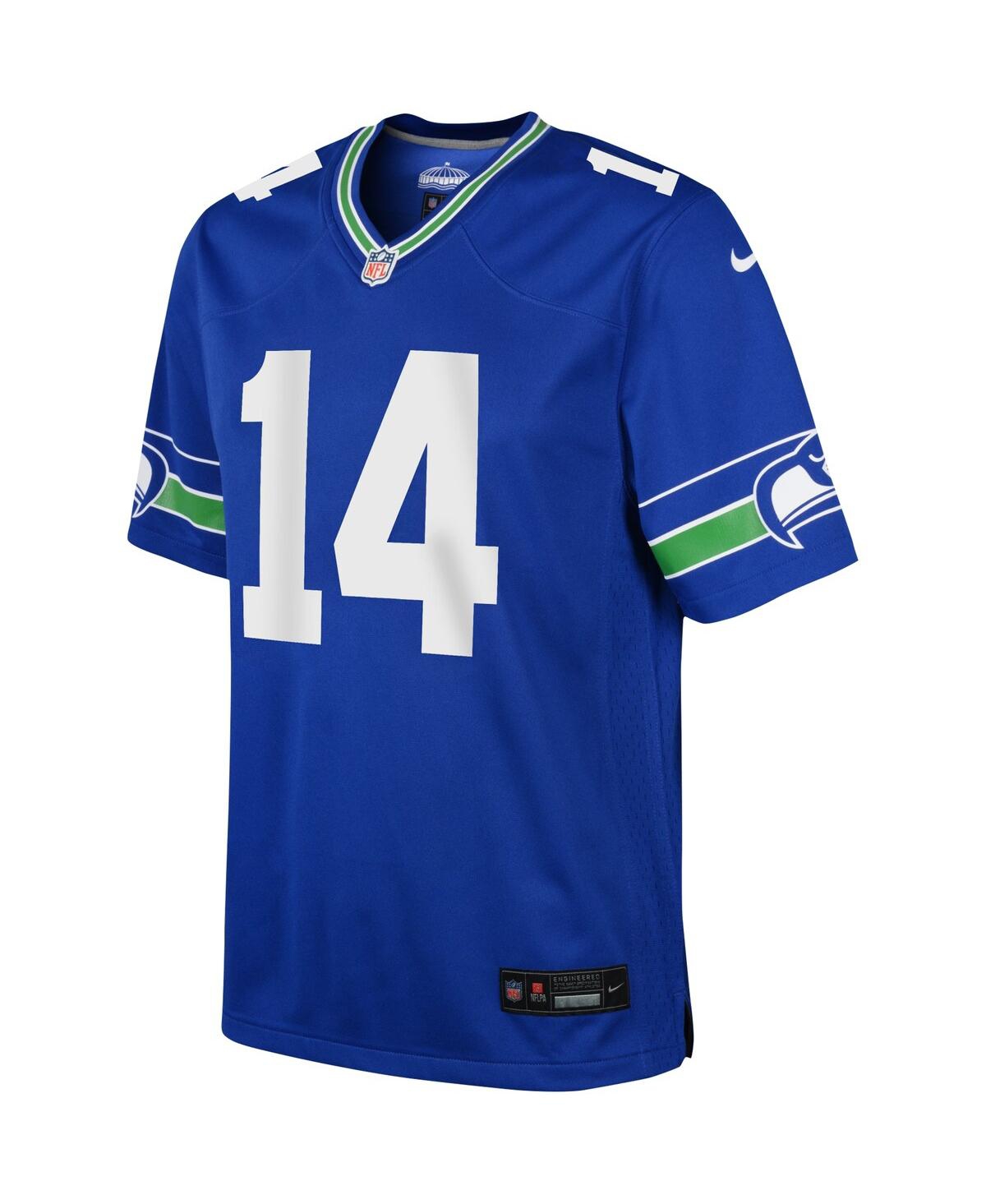 Preschool Boys and Girls Nike Dk MetcalfSeattle Seahawks Game Jersey - Royal