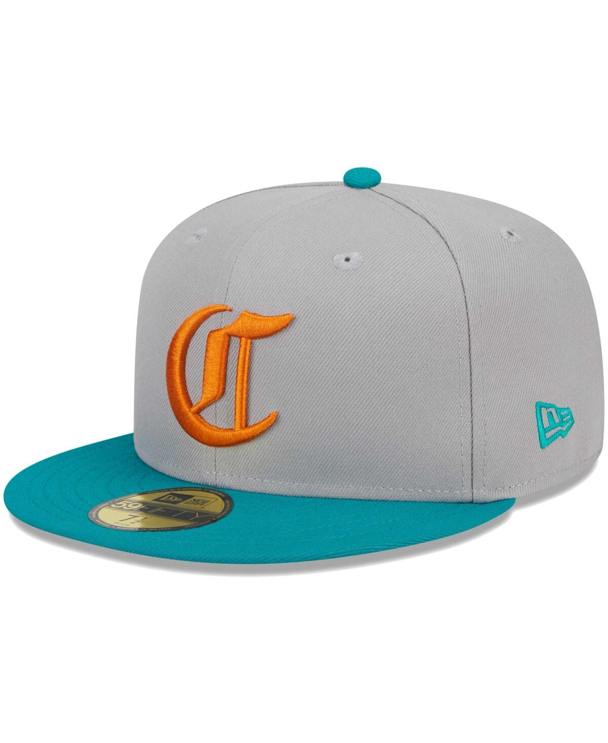 Men's New Era Teal Cincinnati Reds 59FIFTY Fitted Hat - Teal