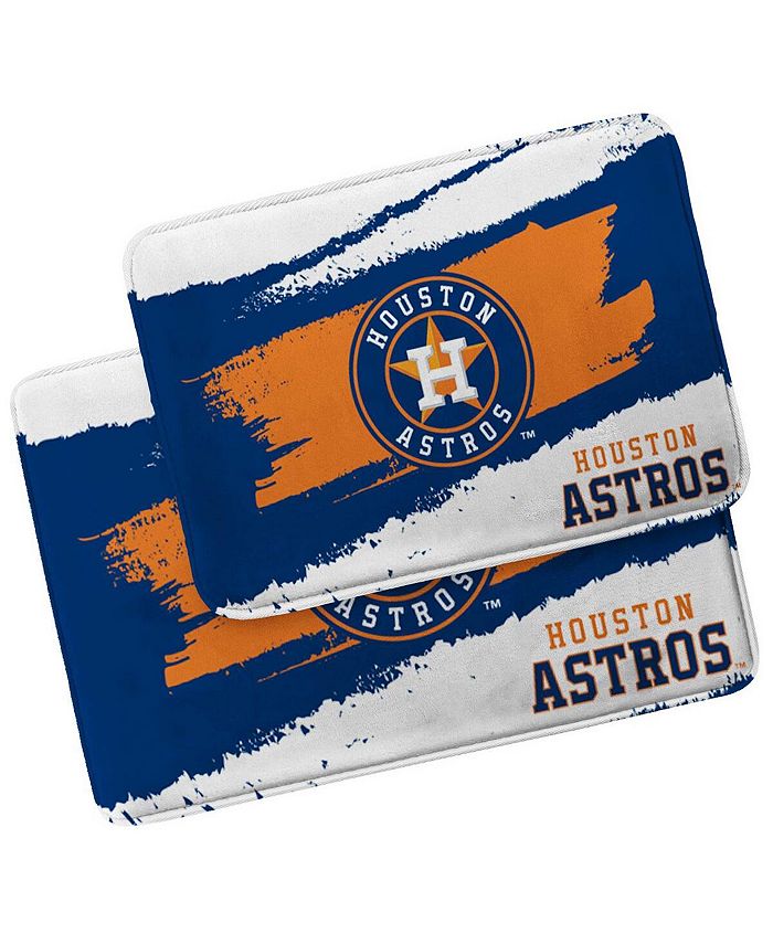 Pegasus Home Fashions Houston Astros Shower Curtain and Bath Mat Set