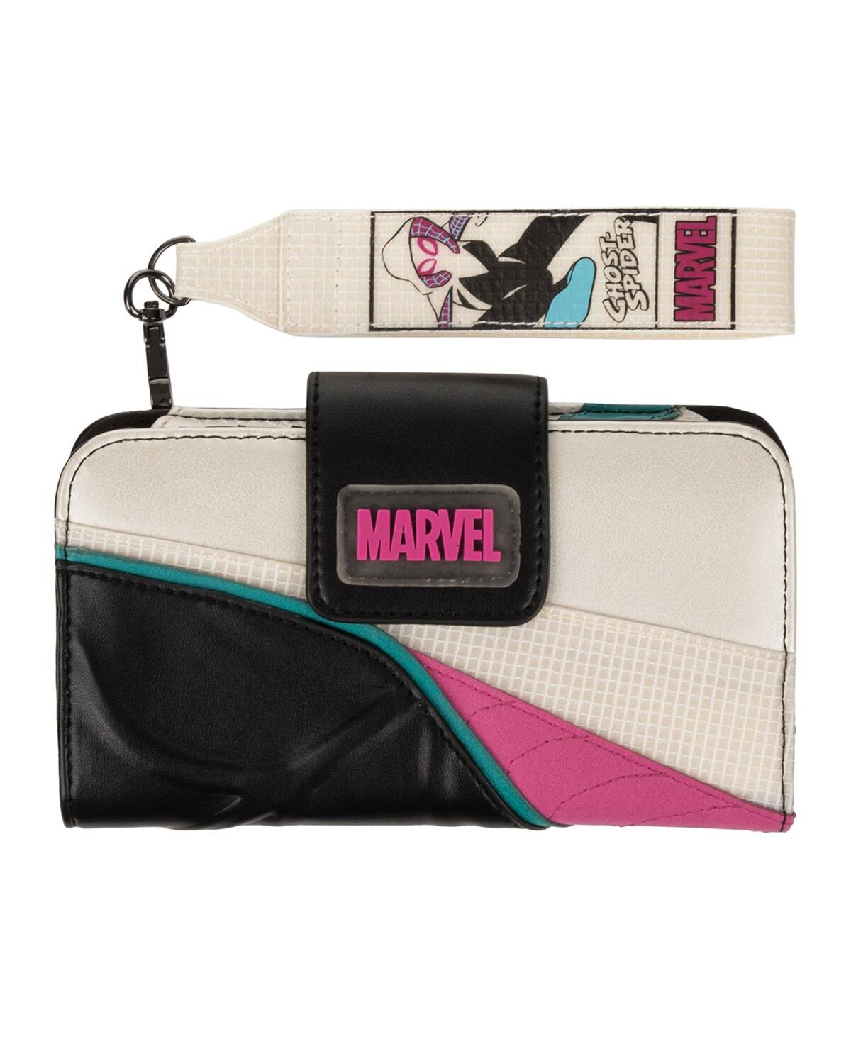 Shop Heroes & Villains Women's Marvel Ghost Spider Crossbody Purse In White
