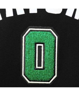 Men's Jayson Tatum Black Boston Celtics Player Pullover Hoodie