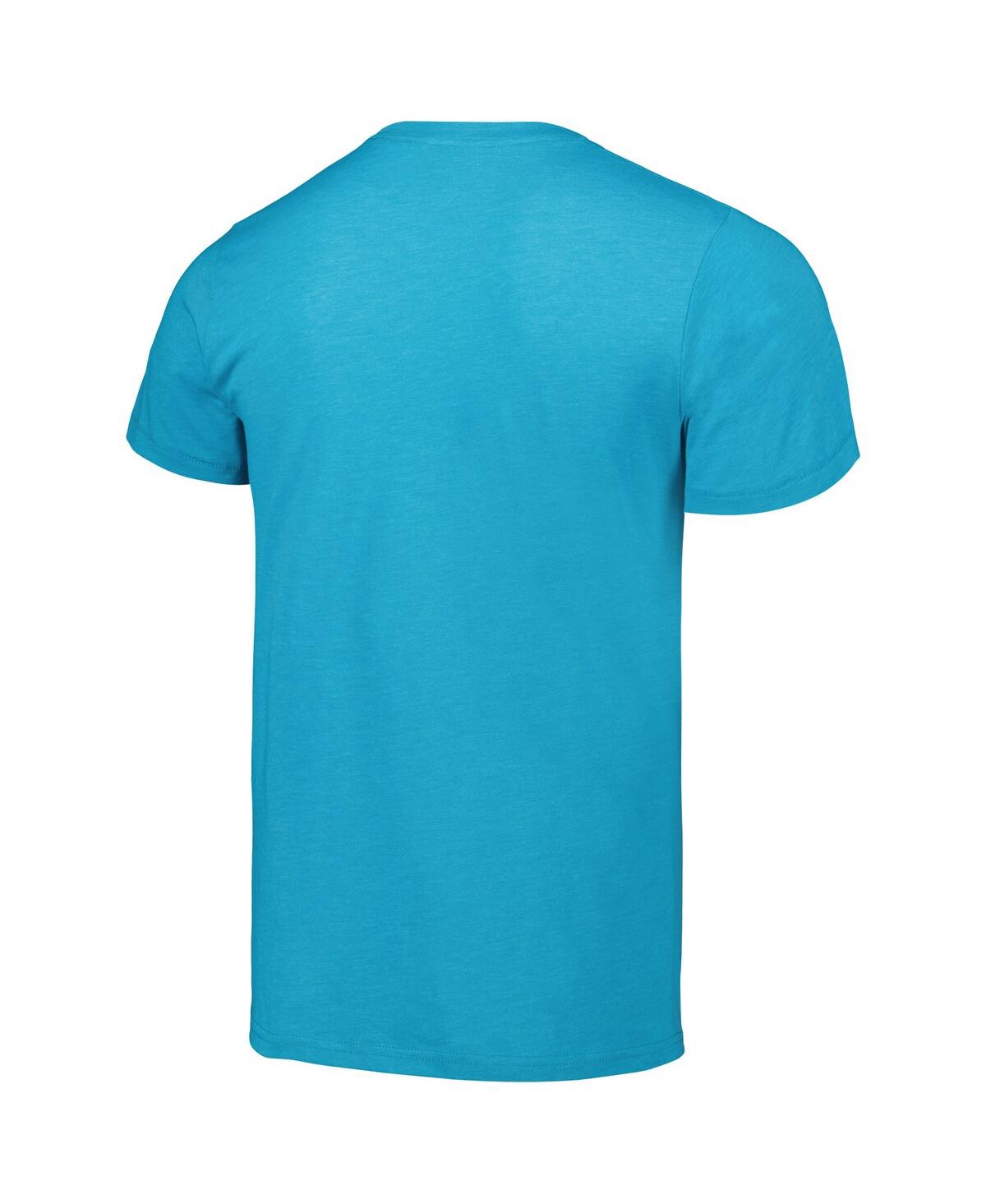 Homage Men's  Aqua Seattle Mariners Grand Salami Time Hyper Local Tri-blend T-shirt In Aqua