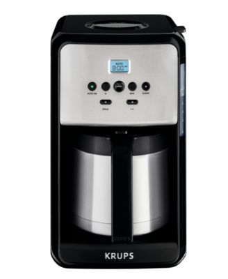 Krups - ET351050 12-Cup Savoy Programmable Thermal Coffee Maker