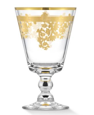 Rosalie Gold Short Goblet, Set of 4