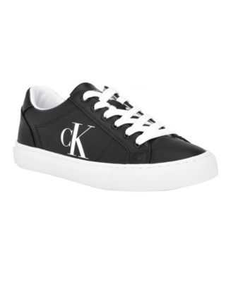 Calvin Klein Women's Celbi Lace-Up Round Toe Casual Sneakers - Macy's