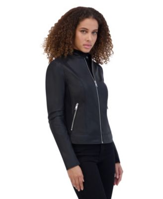 Glenbrook lightweight Women's leather Racer jacket