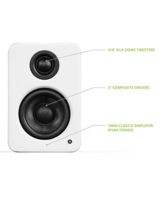 YU2 Powered Desktop Speakers - Pair