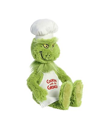 Aurora Large Chef Grinch Dr. Seuss Whimsical Plush Toy Green 14" - Macy's