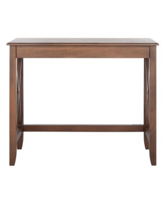 1-Pc MDF X-Side Writing Desk with Rectangular Top & Farmhouse Style