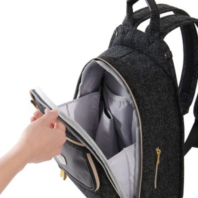 Mini Tweed Parent Diaper Backpack