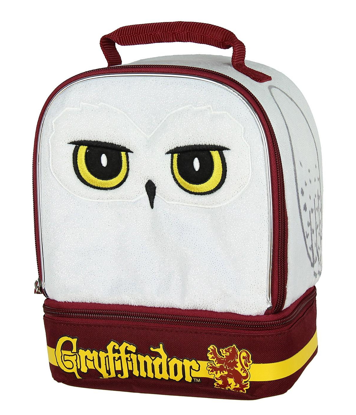 Harry Potter Hedwig The Owl Gryffindor House Dual Compartment Insulated