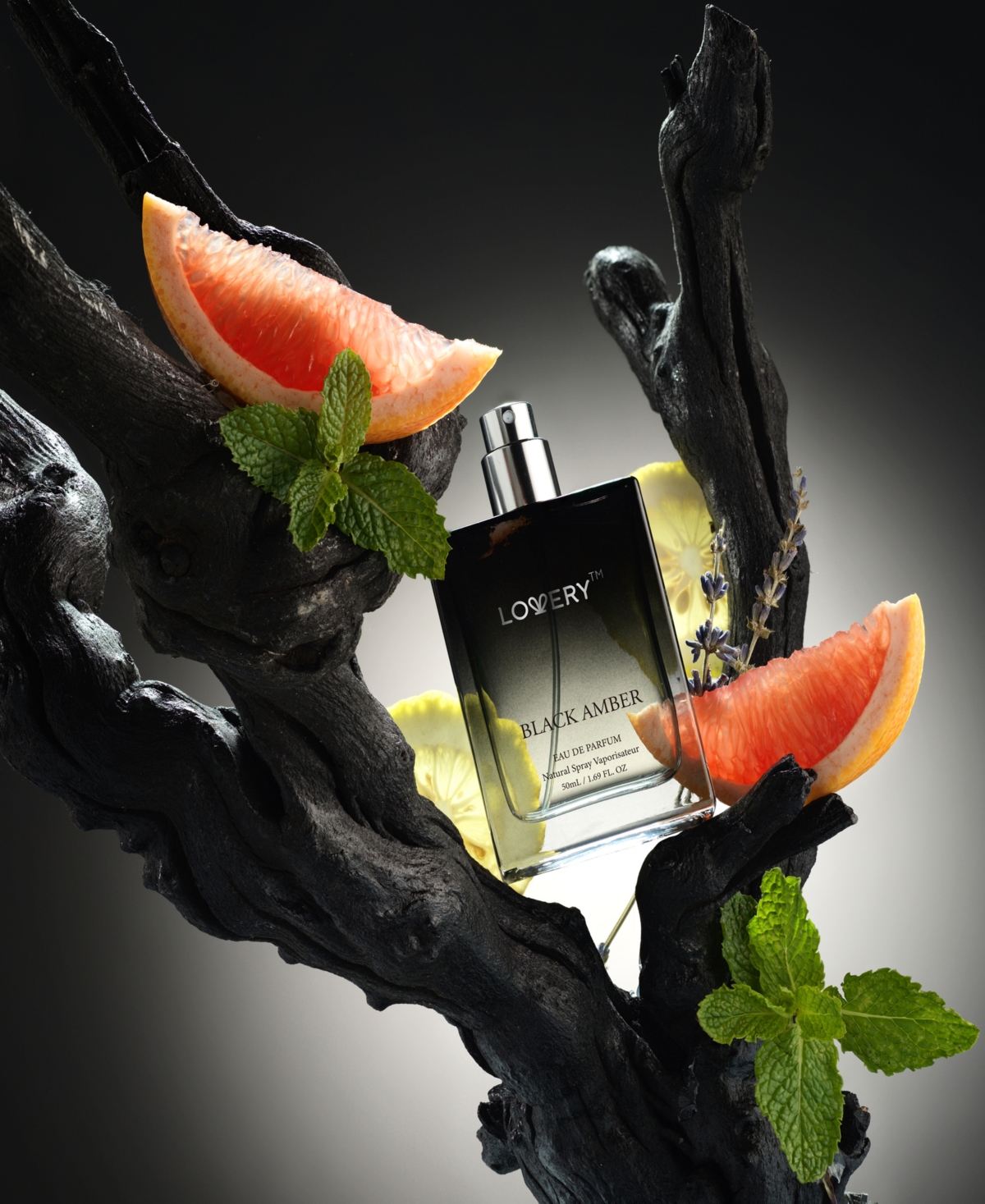 Shop Lovery Men's 4-pc. Black Amber Eau De Parfum Gift Set In No Color