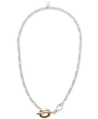 Lucky Brand - Two-Tone Modern Chain 17" Strand Necklace