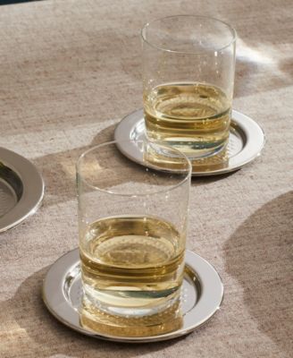 Stainless Steel Glass Z Coaster, Set of 6