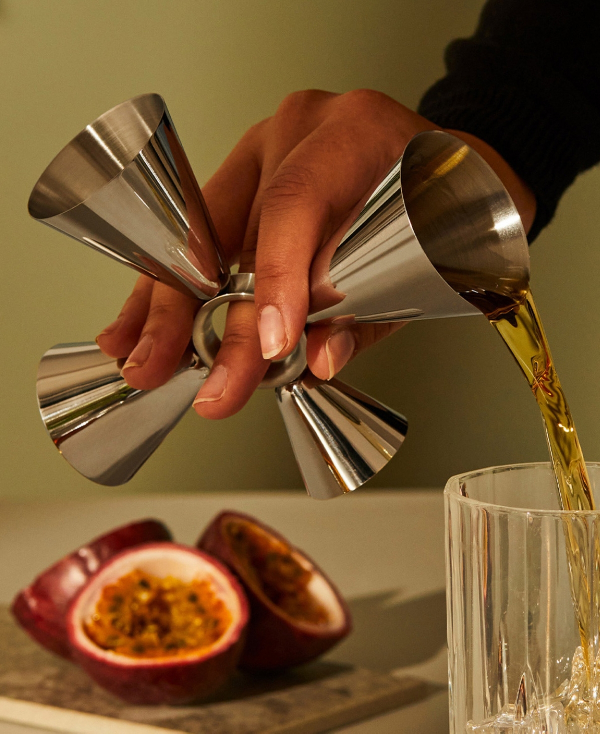 Alessi The Tending Box Jigger In No Color