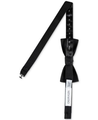 Men's Textured Solid Bow Tie