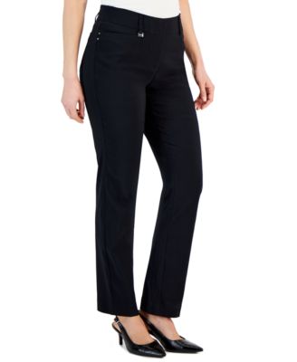 Petite Curvy Straight Leg Pants, Petite & Petite Short, Created for Macy's